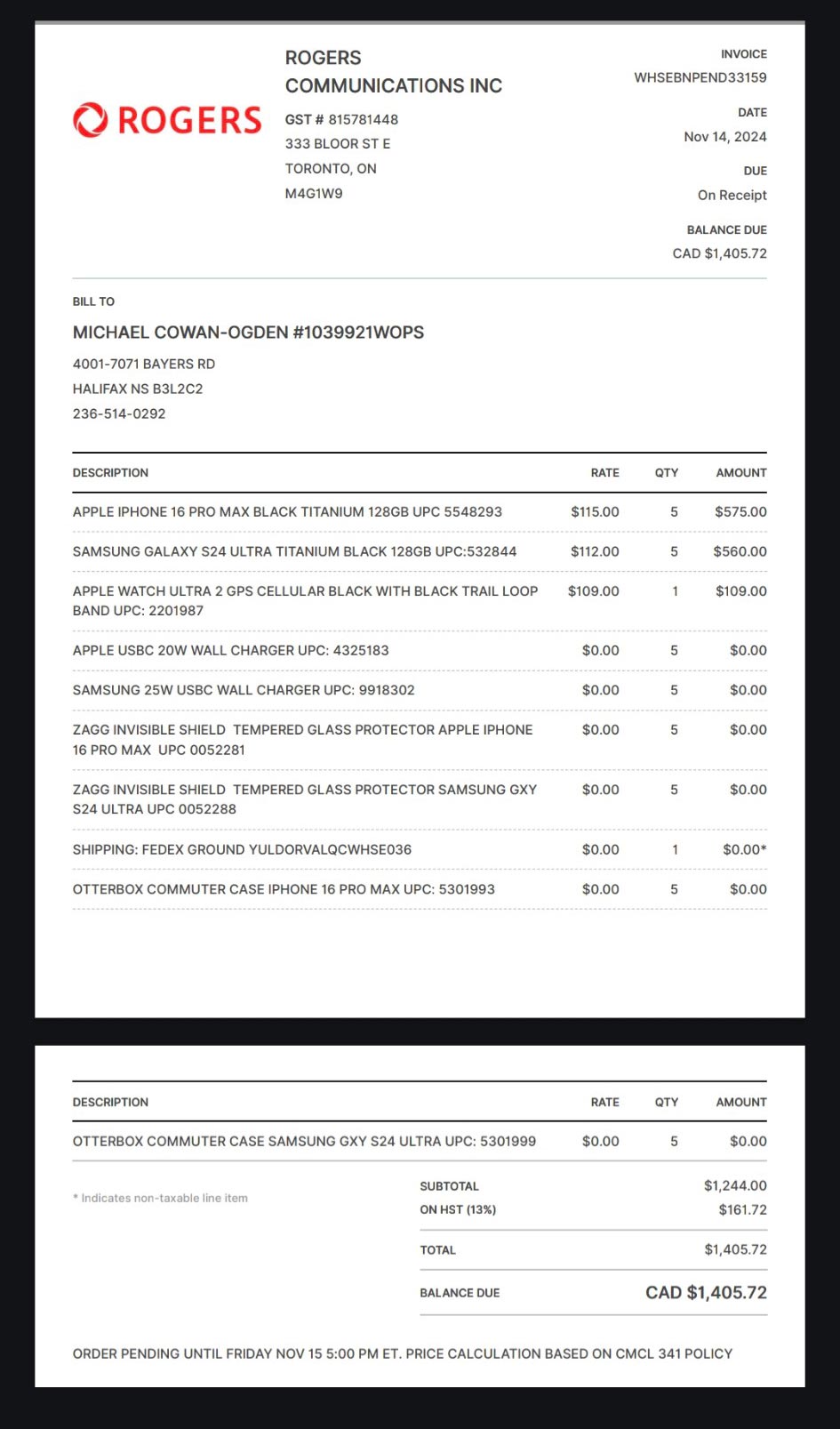 Michael Berkeley Ogden - Canadian Scammer and Fraudster